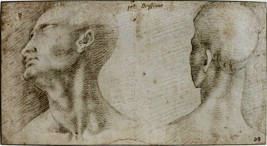 Francesco Antichi - Deux têtes d'homme