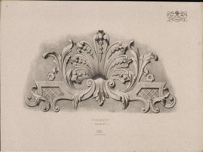 Fragment, Style Louis XIV, objectnr A 59277
