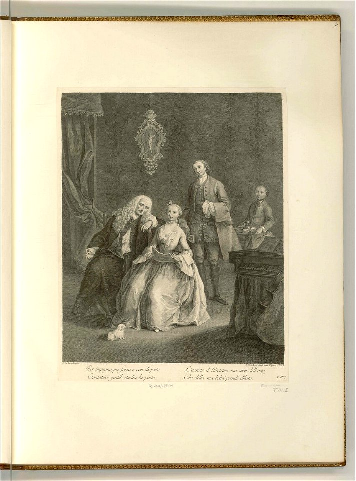 Francesco Bartolozzi - Die Gesangsstunde, 1751, ItI543