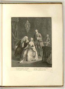 Francesco Bartolozzi - Die Gesangsstunde, 1751, ItI543