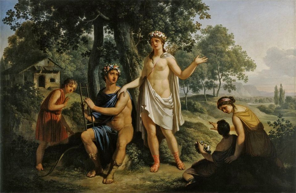 Franc Kavčič - Izum igranja na strune in izum petja