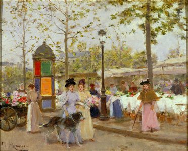Francesc Miralles - Springtime - Google Art Project