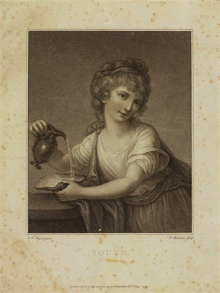 Francesco Bartolozzi - Juventude