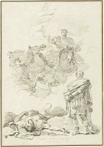 Fragonard after Tiepolo - Triumph of Mario and other