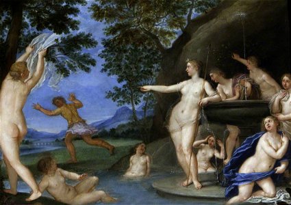 Francesco Albani (1578-1660) (after) - Actaeon Fleeing from Diana and Her Companions - 1271094 - National Trust