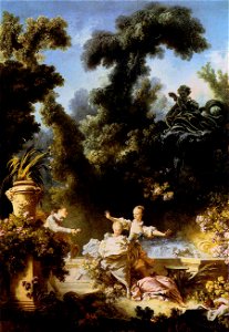 Fragonard, Jean-Honoré - The Progress of Love- The Pursuit - 1773
