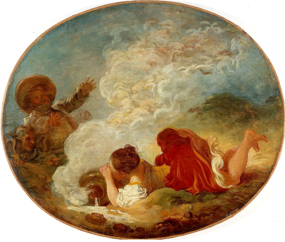 Fragonard, Jean-Honoré - Perrette et le pot au lait - J 29 - Musée Cognacq-Jay