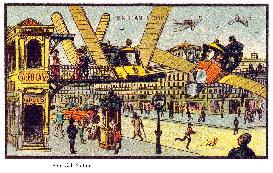 France in XXI Century. Air cab
