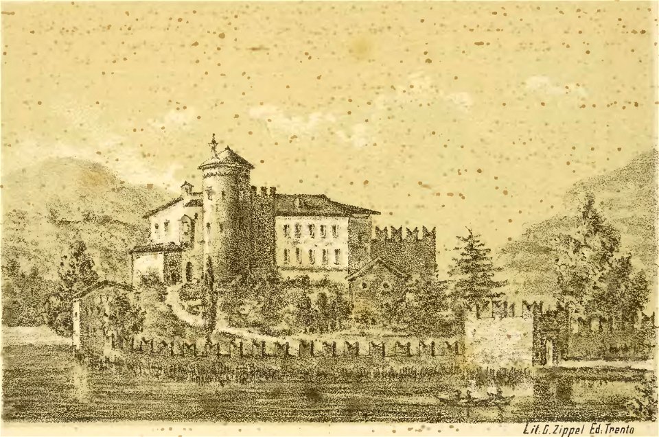 Francesco Ambrosi, Trento e il suo circondario descritti al viaggiatore, 1881 (page 181 crop)