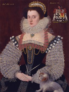 Frances, Lady Brydges by George Gower
