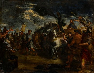 Francesco Costanzo Cataneo - Triumphzug des Erzherzogs Leopold Wilhelm - GG 1913 - Kunsthistorisches Museum