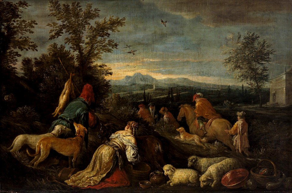 Francesco da Ponte, gen. Francesco Bassano (^) - Jagd - GG 1582 - Kunsthistorisches Museum