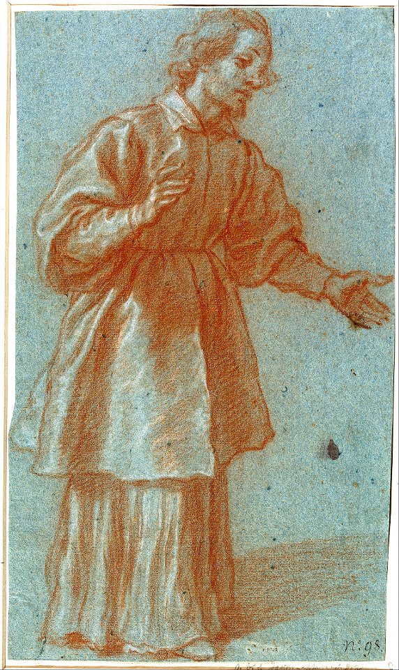 Francesco Curradi - Study of a High Priest - Google Art Project