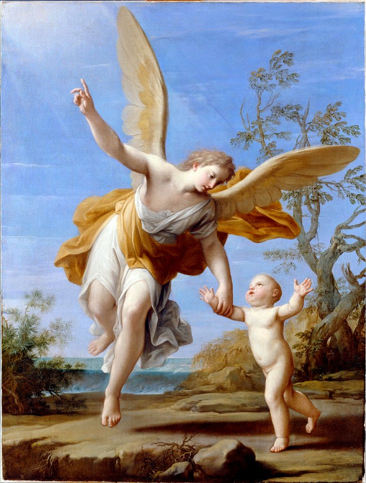 Franceschini, Marcantonio - The Guardian Angel - Google Art Project