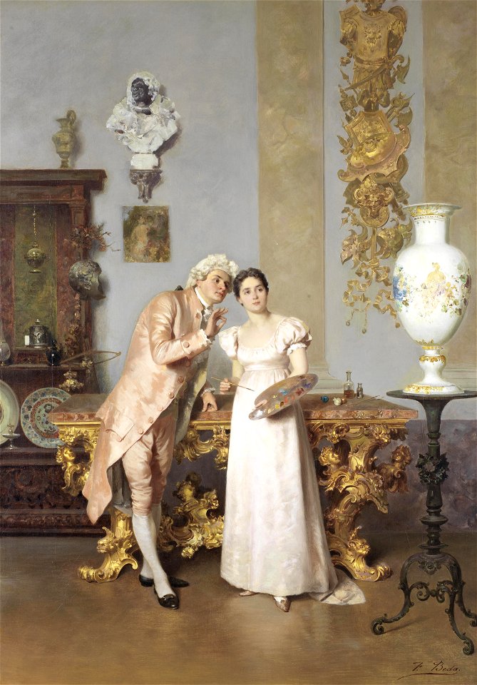 Francesco Beda The art lesson