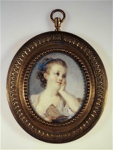 Fragonard, Marie-Anne - Portrait présumé de Rosalie Fragonard - J728 - Musée Cognacq-Jay