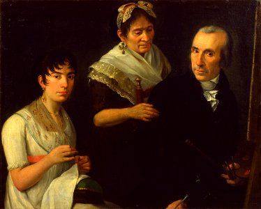 Francesc Lacoma i Sans - The Painter's Family - Google Art Project