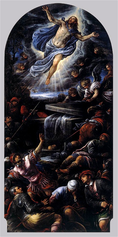 Francesco Bassano the Younger - Resurrection of Christ - WGA01420