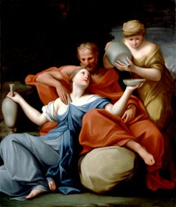 Franceschini, Marcantonio - Lot and his Daughters - Google Art Project