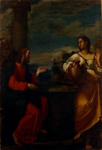 Francesco Albani - Christus und die Samariterin - GG 2698 - Kunsthistorisches Museum