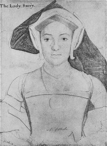 Frances, Countess of Surrey, by Hans Holbein the Younger