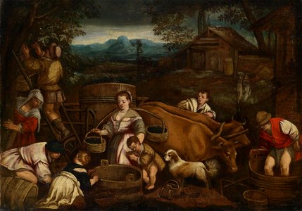 Francesco Bassano (school) Autumn