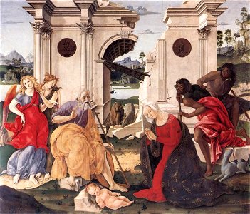 Francesco di Giorgio Martini - Nativity - WGA08129