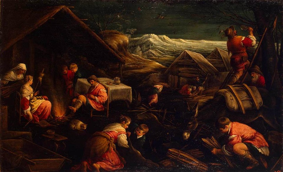 Francesco Bassano the Younger - Winter - WGA01424