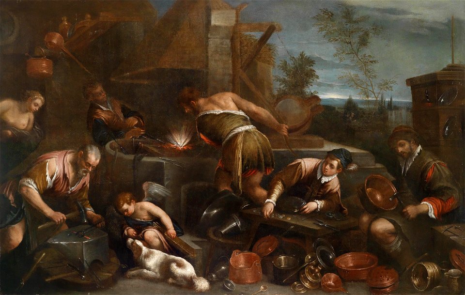 Francesco Bassano dJ Schmiede des Vulkan