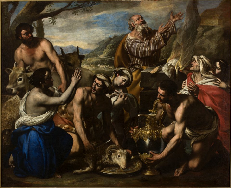 Francesco de Rosa - Sacrifice of Noah - M.Ob.658 MNW - National Museum in Warsaw