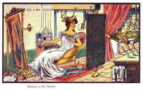 France in XXI Century. Toilette madame