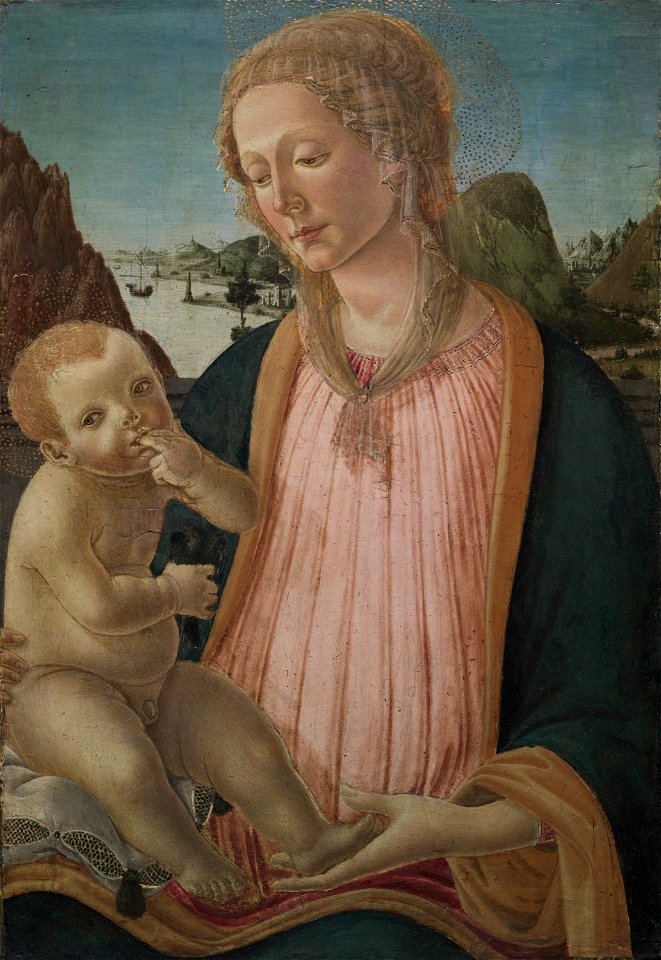 Francesco Botticini - Madonna and Child - 1916.788 - Cleveland Museum of Art
