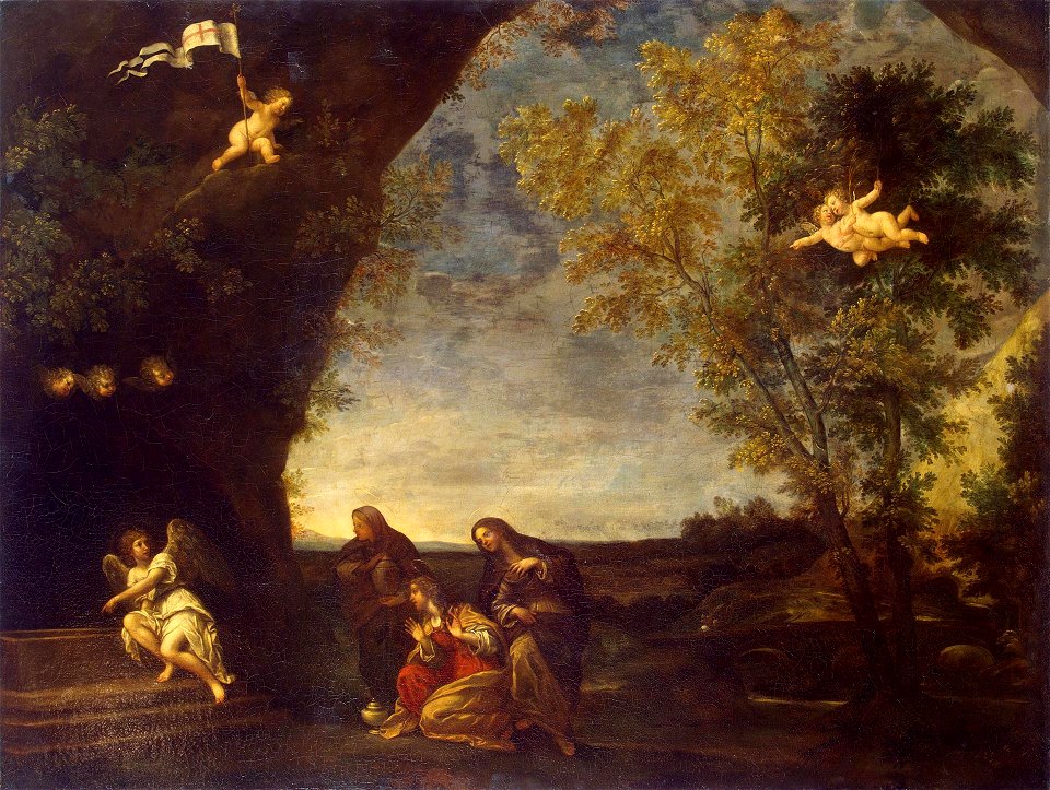 Francesco Albani, Marie al Sepolcro, Ermitage