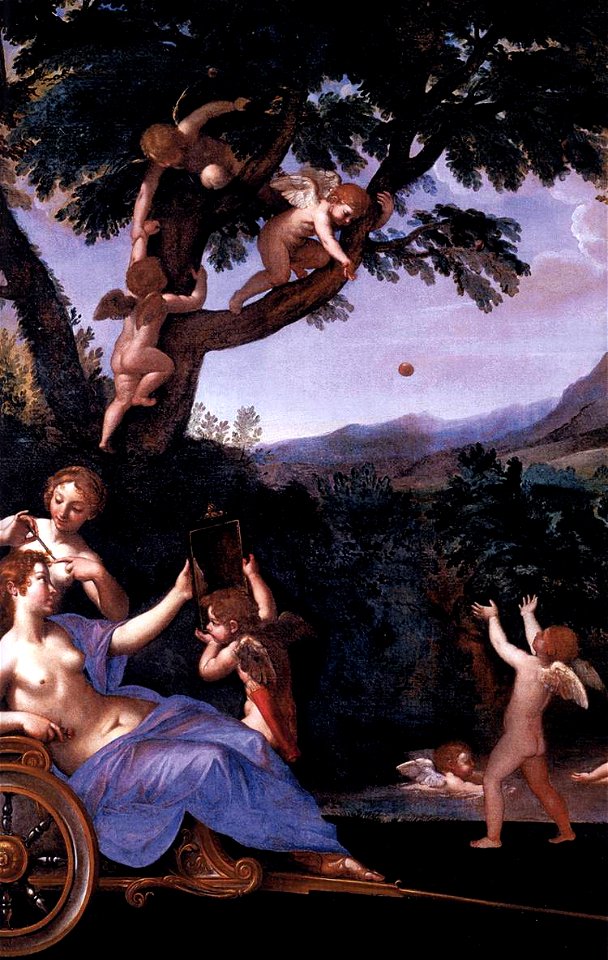Francesco Albani - Spring (detail) - WGA00101