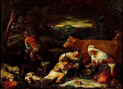 Francesco da Ponte, gen. Francesco Bassano - Sämann - GG 358 - Kunsthistorisches Museum