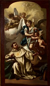 Francesco de Mura - Apparition of the Host to Saint Thomas Aquinas - Google Art Project
