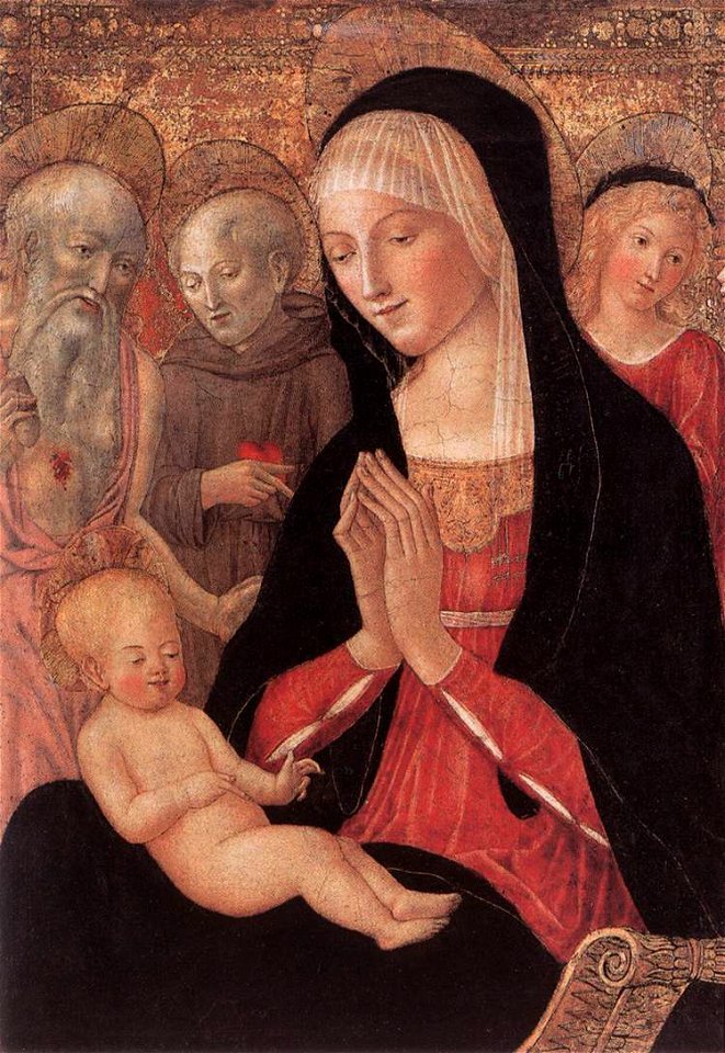 Francesco di Giorgio, Madonna and Child boston