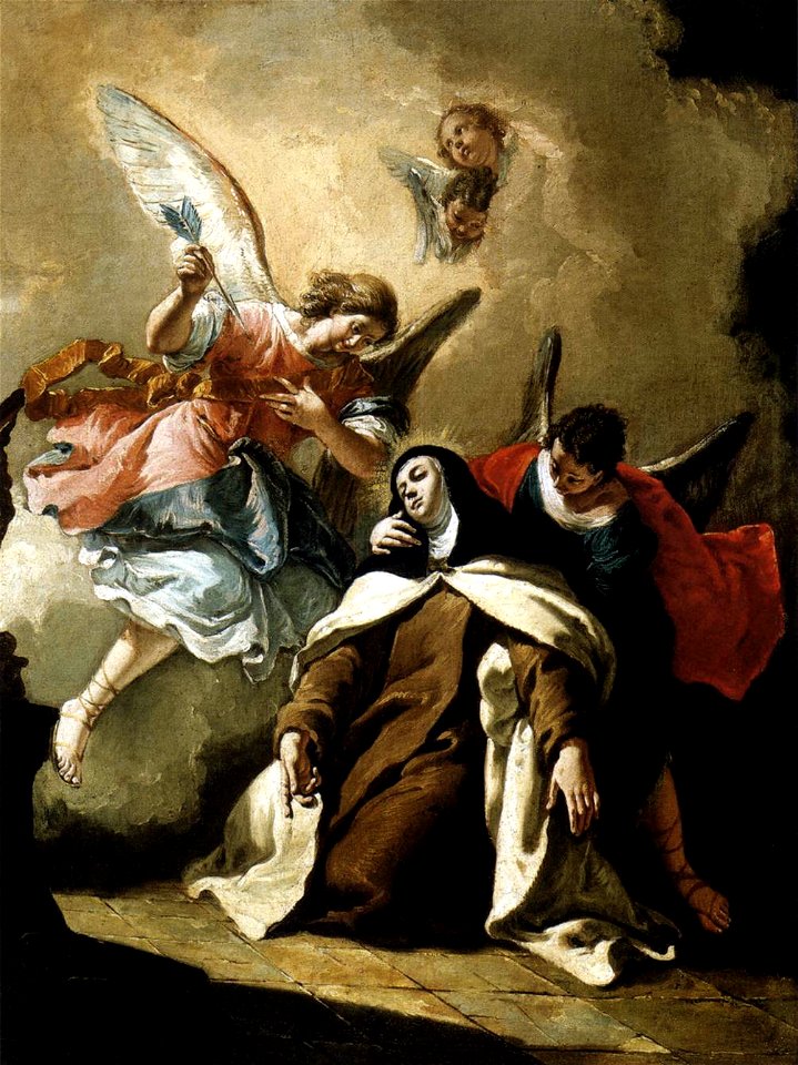 Francesco Fontebasso - The Ecstasy of St Therese - WGA7994