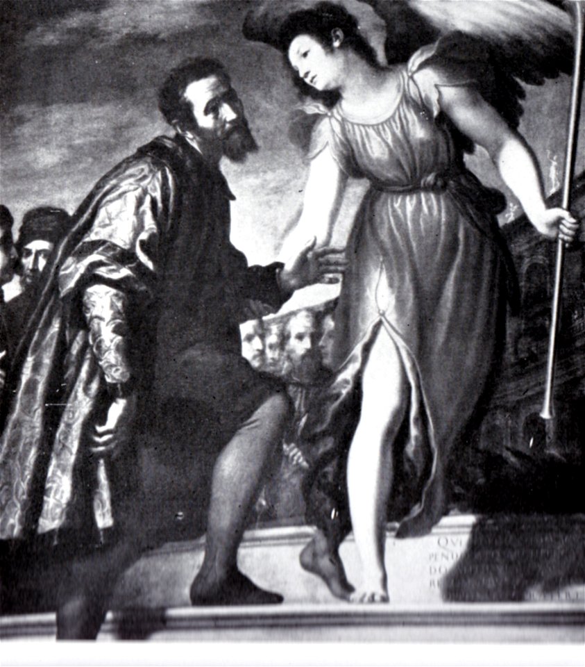 Francesco curradi, la fama fa ascendere michelangelo all'immortalità