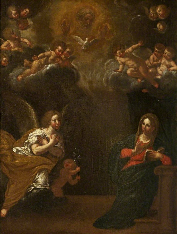 Francesco Albani (1578-1660) (after) - The Annunciation - 732118 - National Trust