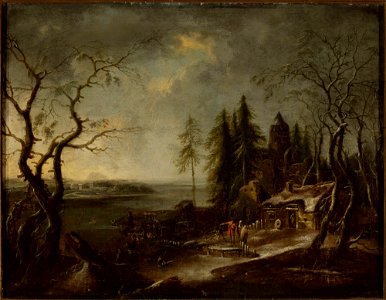 Francesco Foschi - Winter landscape - M.Ob.1348 MNW - National Museum in Warsaw