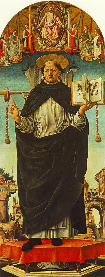 Francesco del Cossa - Griffoni Polyptych - St Vincent Ferrer - WGA05381