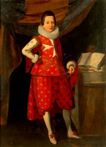 Francesco Buonavita, , , Schloss Ambras Innsbruck - Giancarlo de' Medici (1611-1663), Kardinal, im Alter von zehn Jahren - GG 3113a - Kunsthistorisches Museum