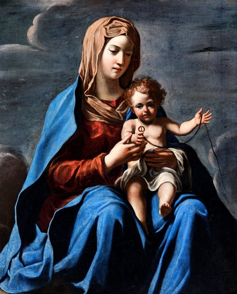 Francesco Cozza - Madonna and Child - Google Art Project