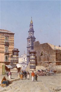 Francesco Coppola-Castaldo Städtisches Motiv