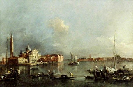 Francesco Guardi (1712-1793) - View of Venice - 1420358 - National Trust