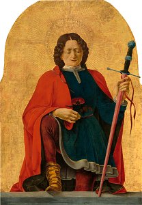 Francesco del Cossa, Saint Florian, 1473, National Gallery of Art, Washington