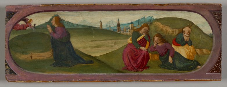 Francesco Botticini - Agony in the Garden - 1943.229 - Yale University Art Gallery