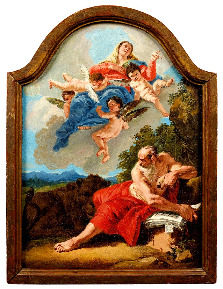 Francesco fontebasso the vision of saint jerome091331)