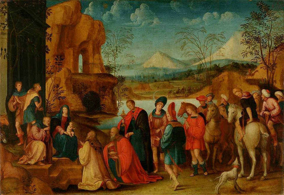 Francesco Francia (Raibolini) - Anbetung der Könige - 1127 - Bavarian State Painting Collections